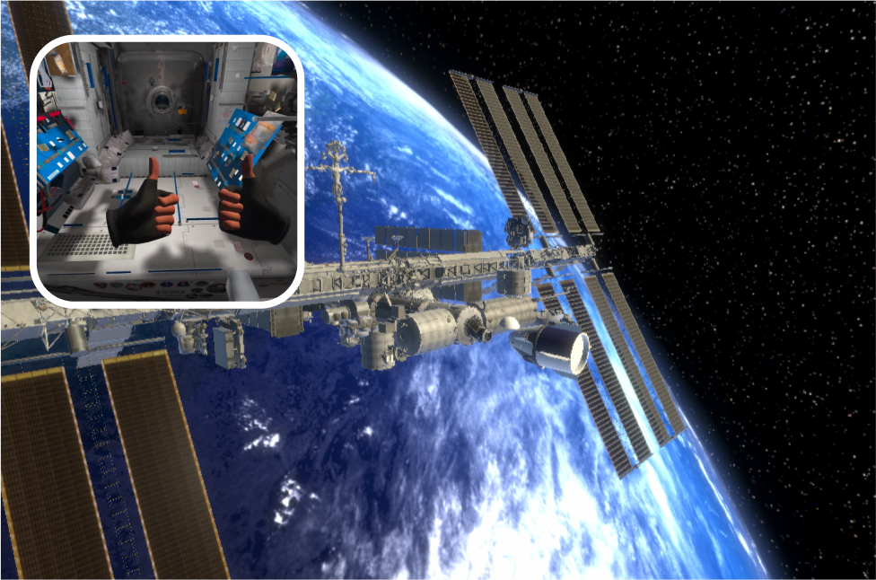 VR ISS Docking Simulation